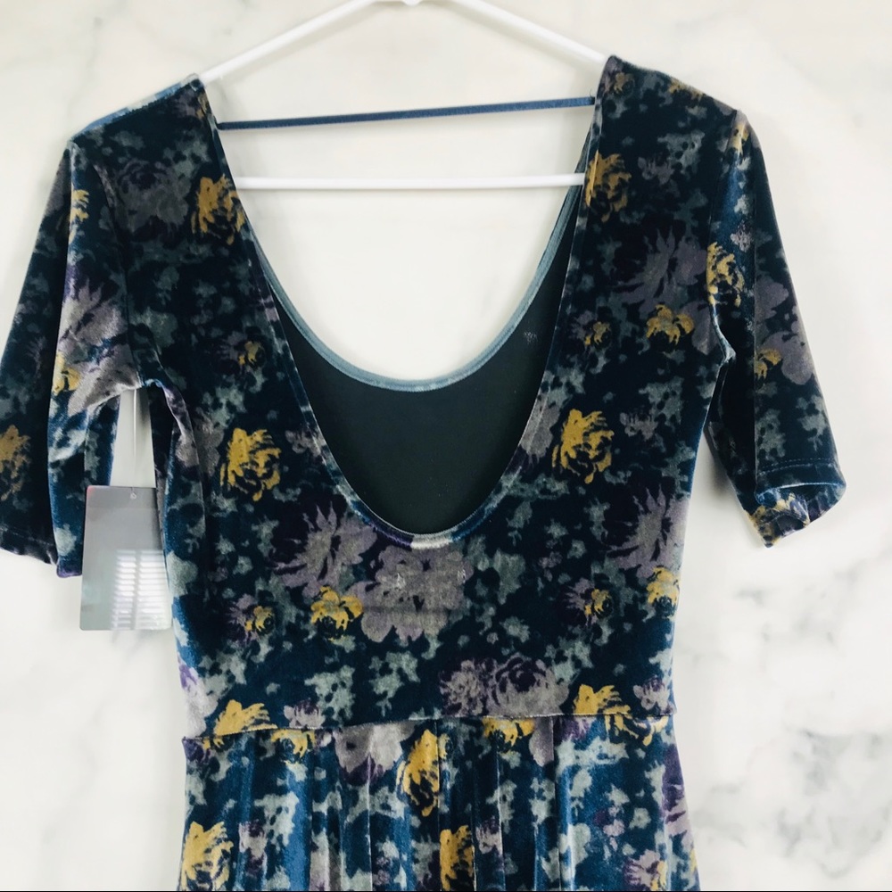 NEW Urban Outfitters Kimchi Blue Velvet Dress - Picture 5 of 7
